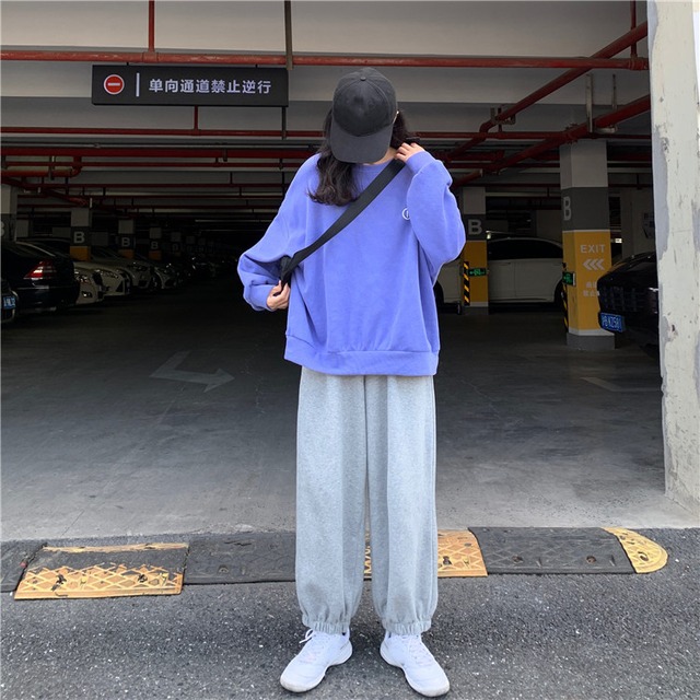 スタイルジャケット スプリングルーズセーター レディース 春物 試着室7410030914