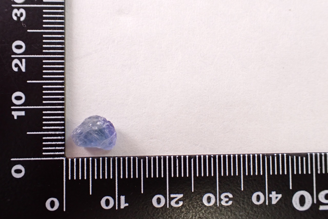 【原石セット】タンザナイト　0.75ct/2.02ct　[D3-372]