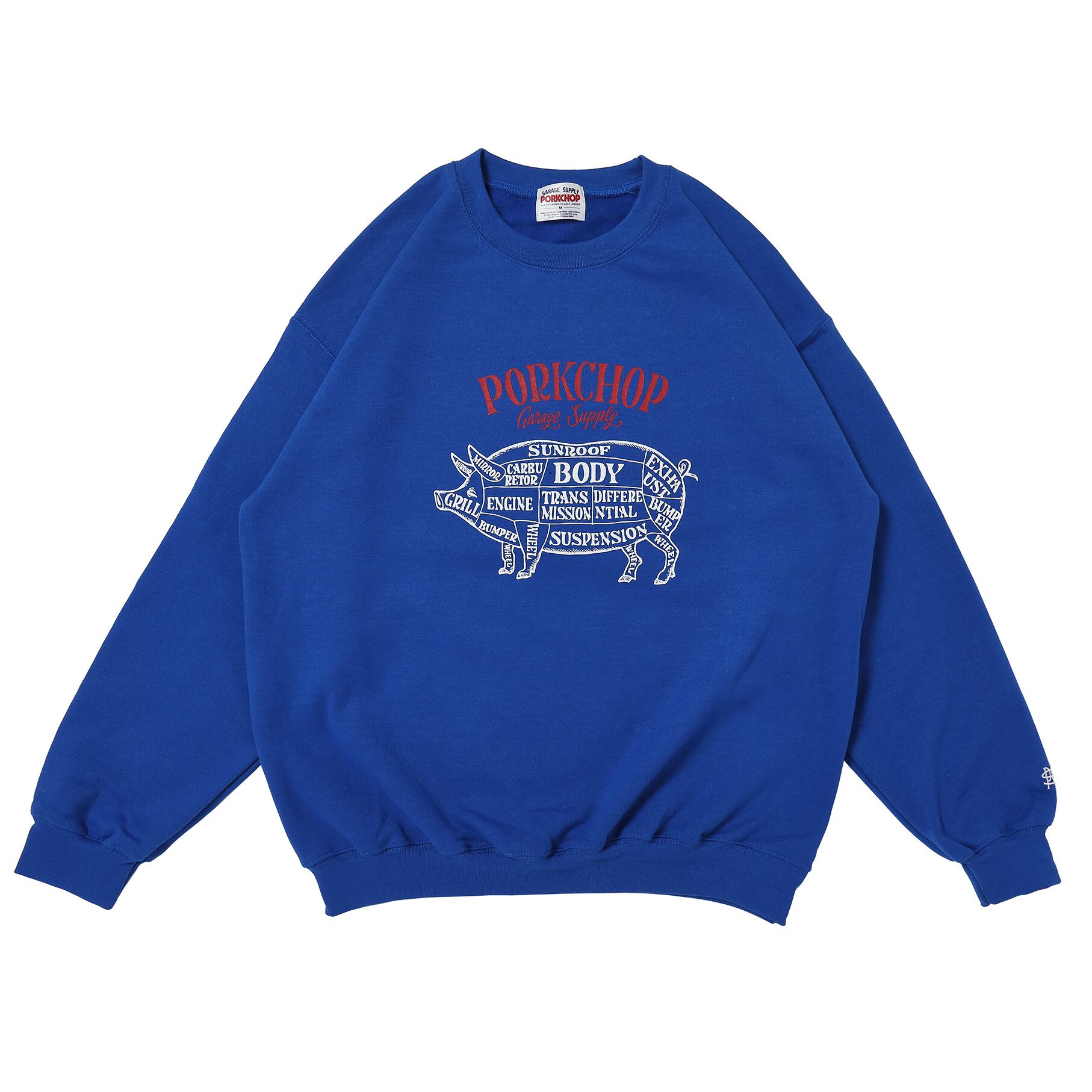CHOPPERS WELCOME SWEAT/BLUE