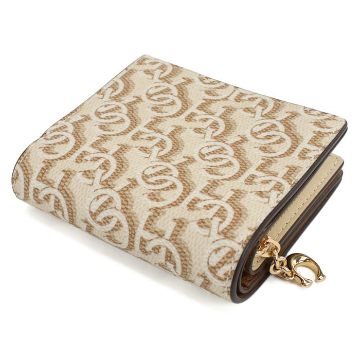 新品未使用正規品】コーチ COACH 二つ折り財布 小銭入付き 新品未使用正規品】コーチ COACH 二つ折り財布 小銭入付き