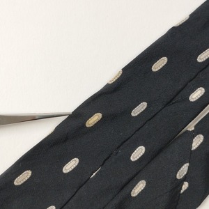CARTIER　ドット ネクタイ　シルク　フランス製