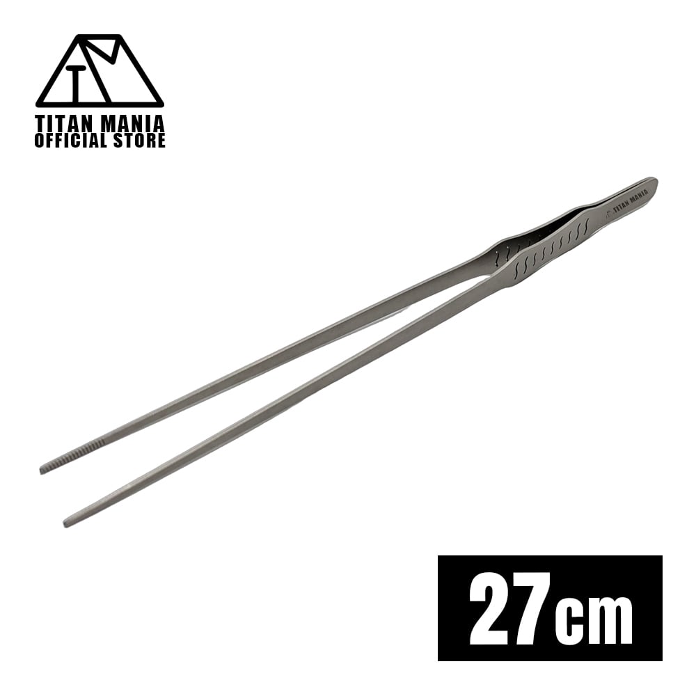 箸 チタン製 19cm 軽量 頑丈 角箸 小さい 短い 純チタン 1膳