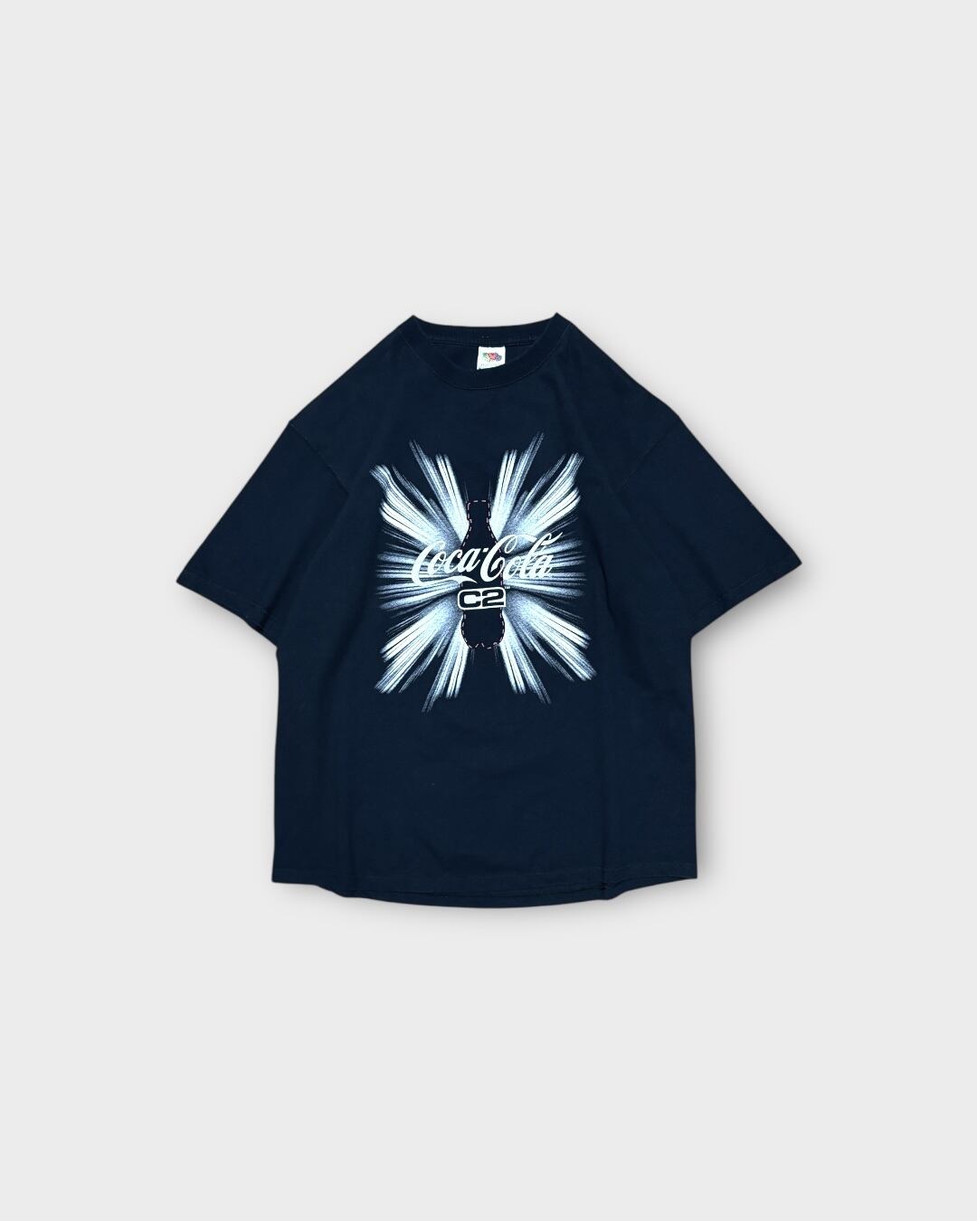 【Used】“FRUIT OF THE LOOM” Coca-Cola C2 Graphic T-Shirt MADE IN USA