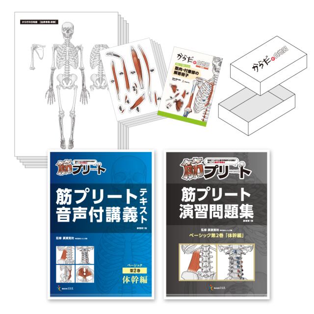 カラダの白地図 筋肉・付着部の解剖冊子 からだの白地図 <筋肉編> | 筋膜アプローチセミナー オンライン