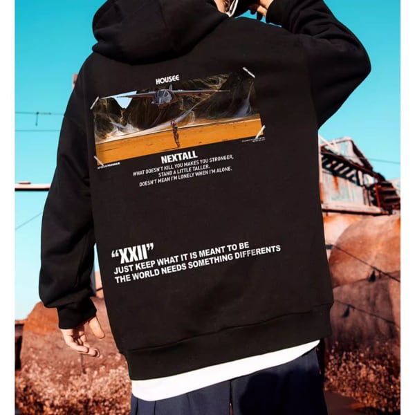 Front print design hoodie P140