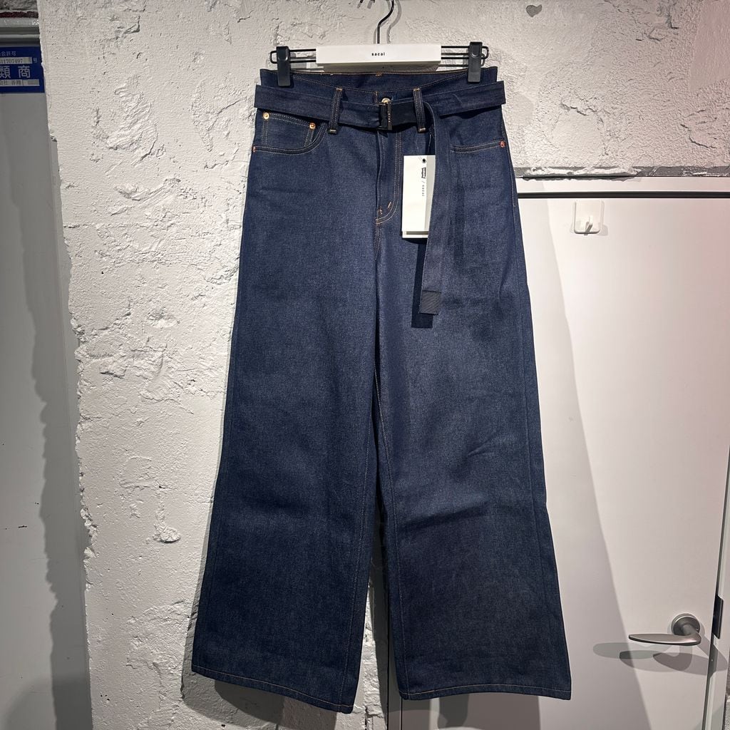 sacai × Levi's サカイ リーバイス 25SS Wide Leg Jeans ワイドデニム