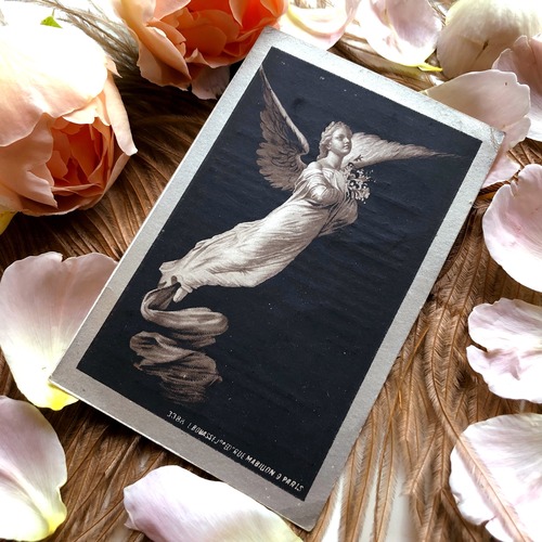 花束の天使のデスカード