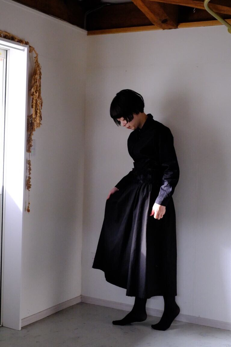 タックスカートとベルトのセット CL-068(WH)