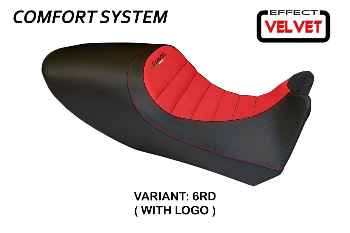 DUCATI ディアベル　シートカバー Diavel (11-13) 専用シートカバー【Arezzo Color velvet comfort