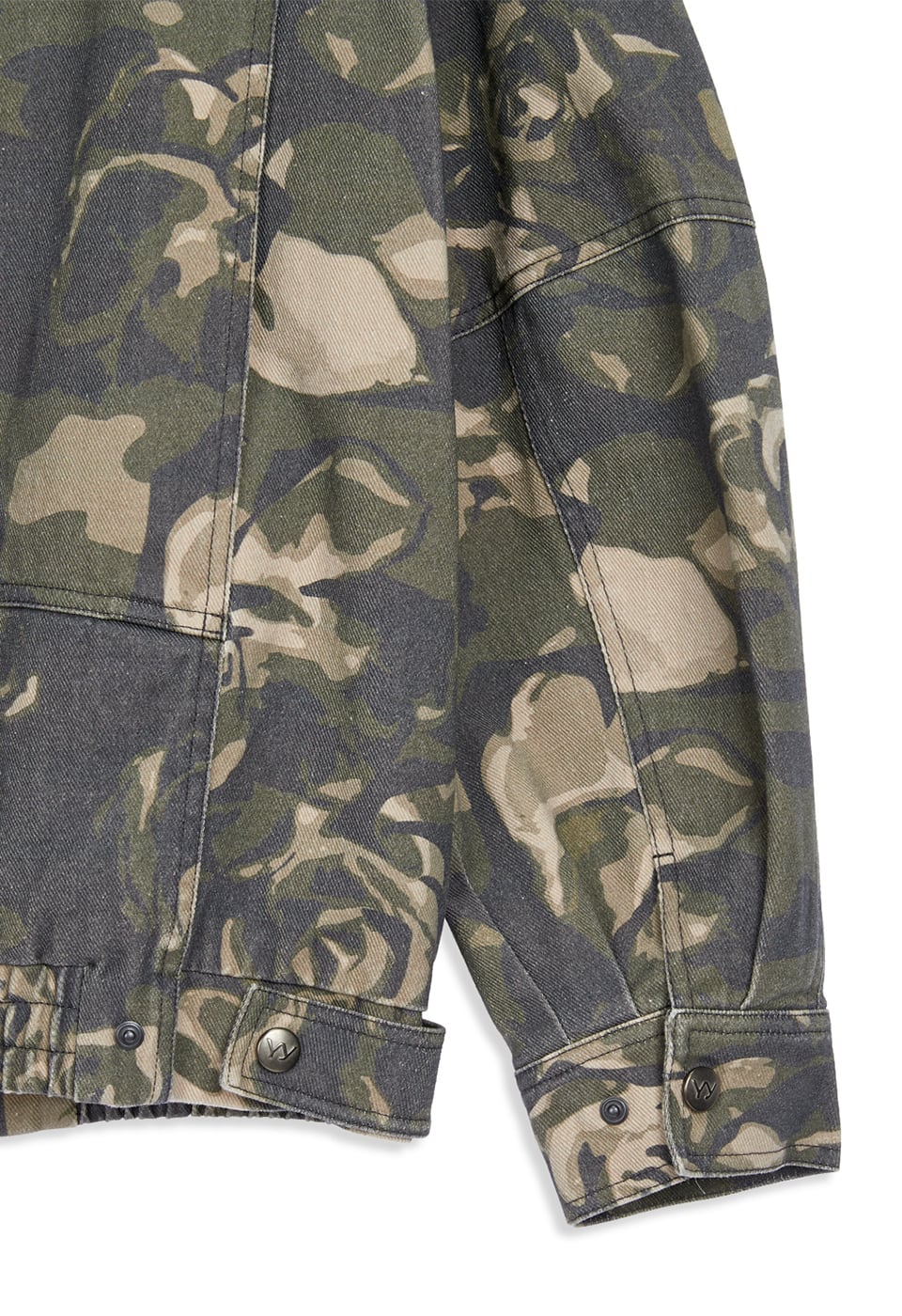 OPEN YY] CAMO BOMBER JACKET, KHAKI 正規品 韓国ブランド 韓国通販