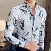 floral casual shirt tops 00187