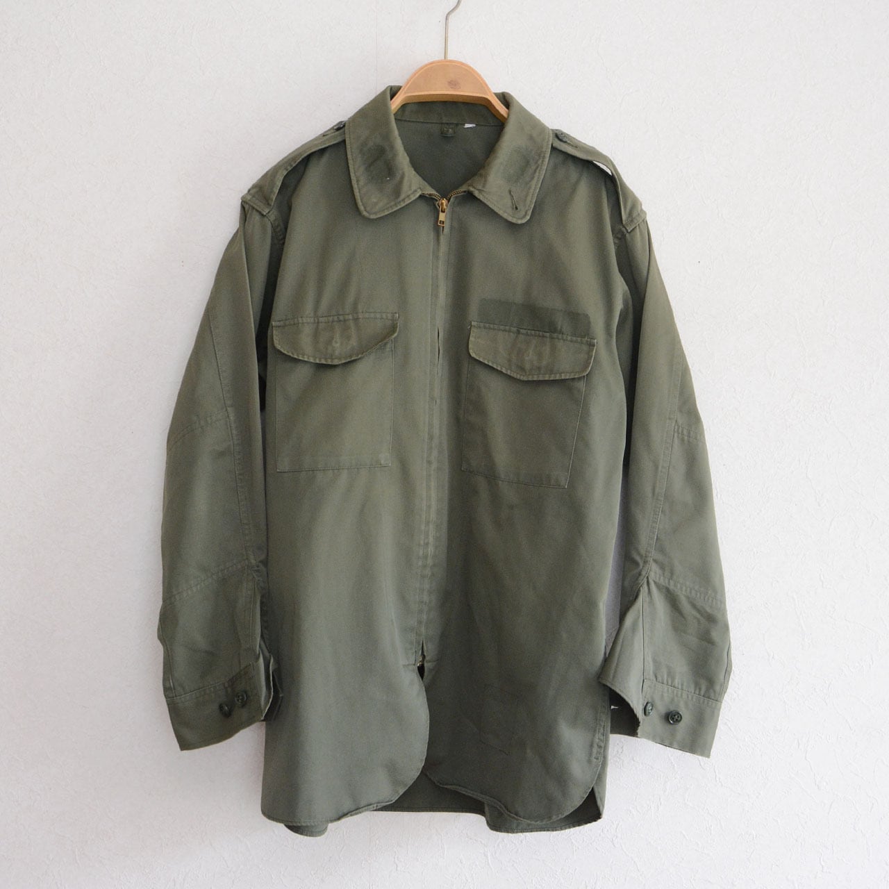 自衛隊 65式作業服 ジャケット PX品 ヴィンテージ | オリーブドラブ