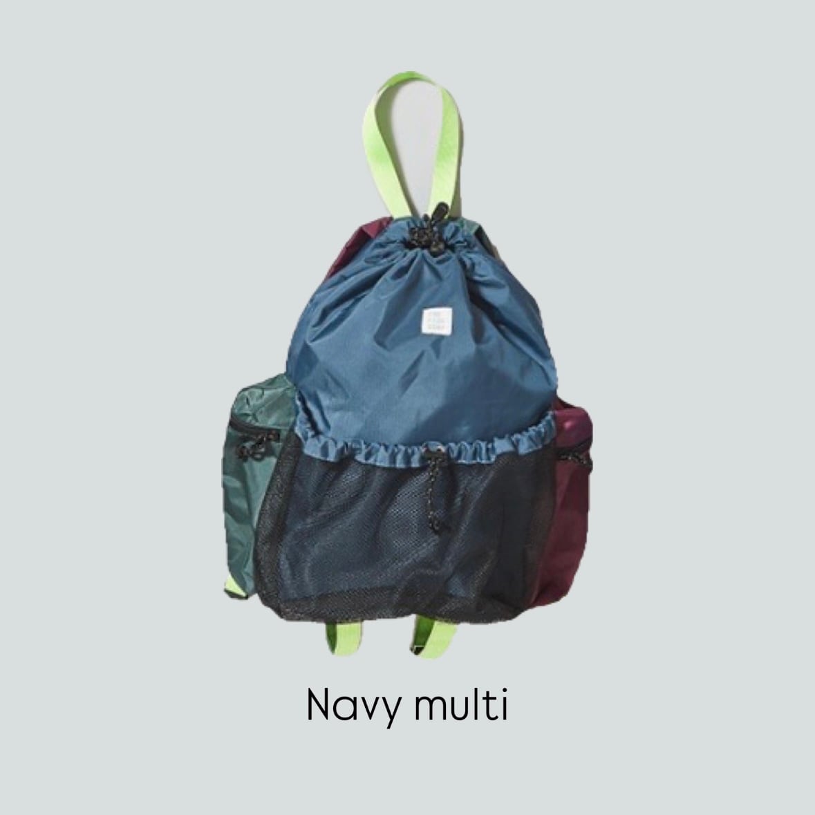 THE PARKSHOP(ザ・パークショップ)PARK CARRY PACK(black/navy multi