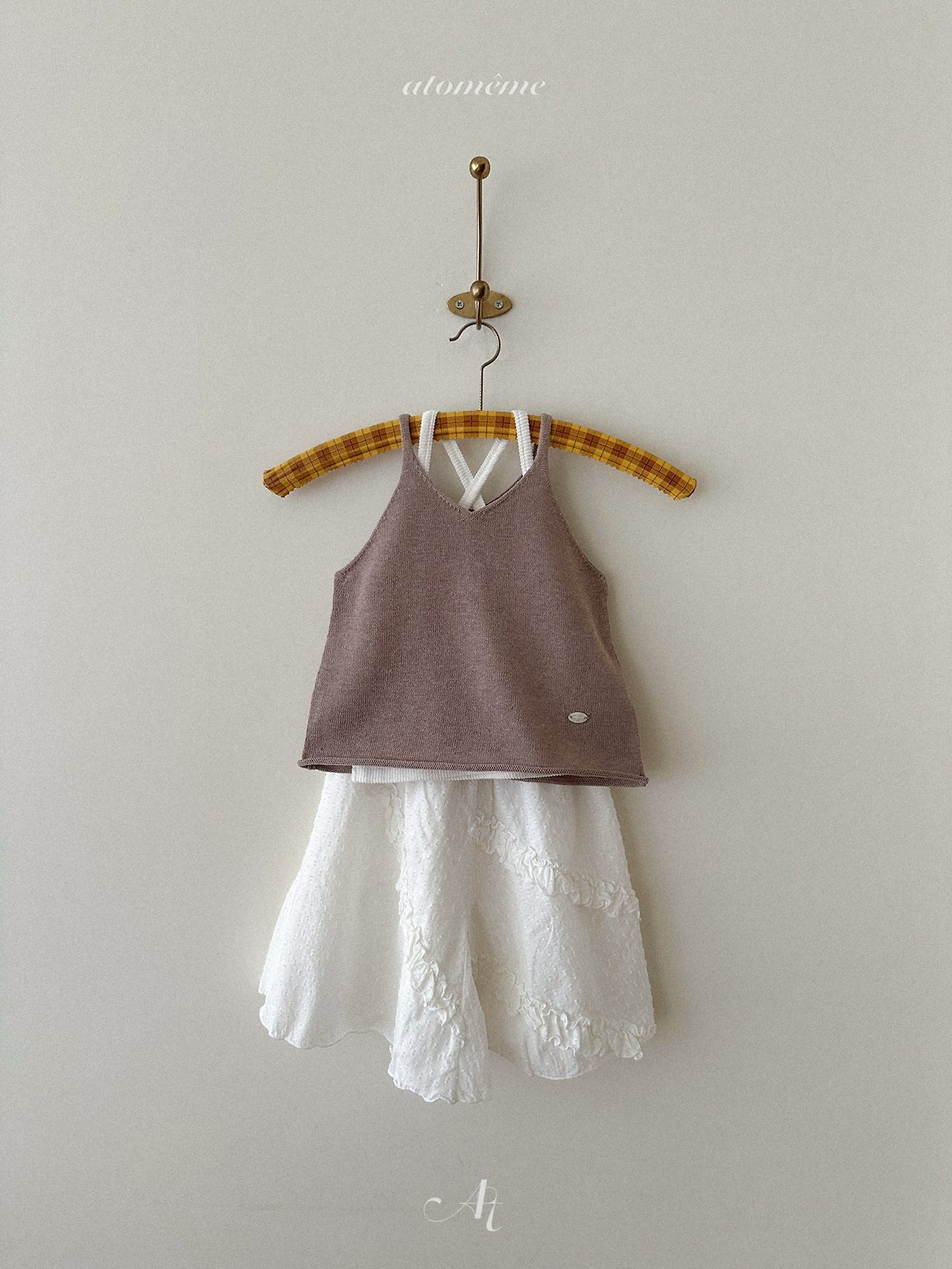 [atomeme] Aidfrill Skirt / [아토메메] 에이드프릴스커트