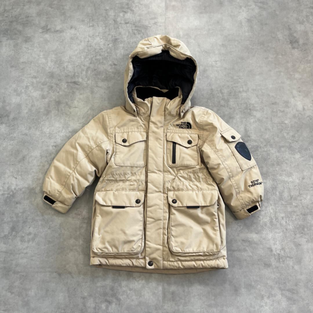 ノースフェイス マクマード ダウンジャケット 100cm ベージュ キッズ  