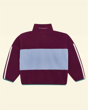 【THE CAMPAMENTO KIDS】BURGUNDY POLAR SWEAT