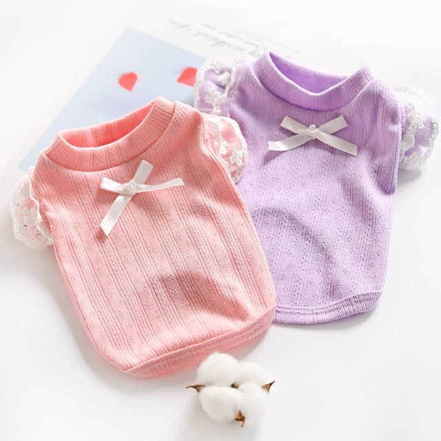 simple lace ribbon tops