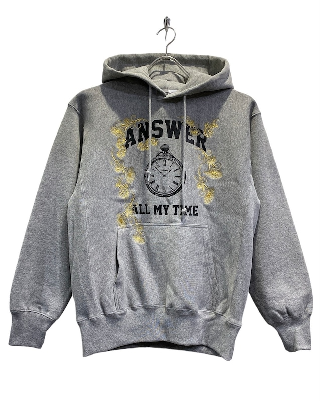 ANSWER COLLECTION / ALL MY TIME COLLEGE HOODIE