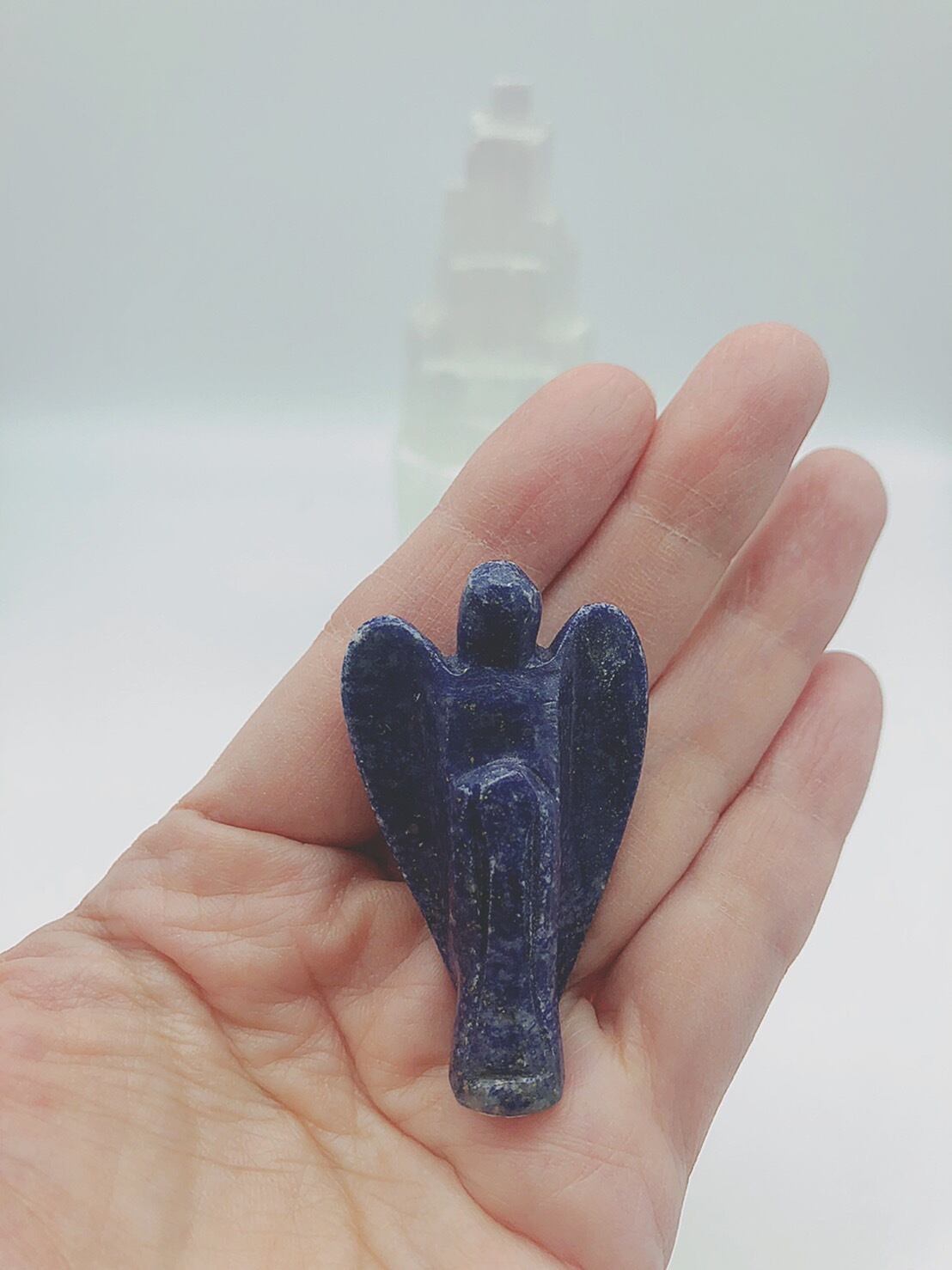 ラピスラズリ天使像