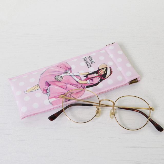 中原淳一 スリムキャンディポーチ　ネコ