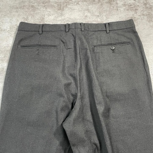 90s YVES SAINT LAURENT black slacks 詳細写真13