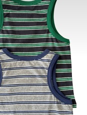 【即納】our/beams stripe sleeveless