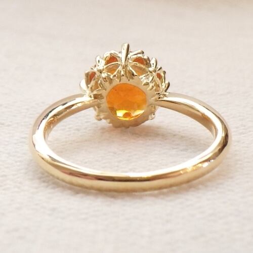 K18ファイアーオパールリング（S-1519） | SHAKESPEARE & Co.