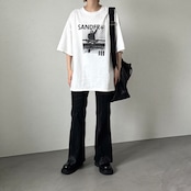 photographアートtee/ホワイト