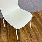 MAGIS SUBSTANCE steel legs Chair SD5041 white × white マジス サブスタンス スティール レッグス チェア ホワイト × ホワイト デザイナーズ家具 保証あり【未使用品】【250サイズ】