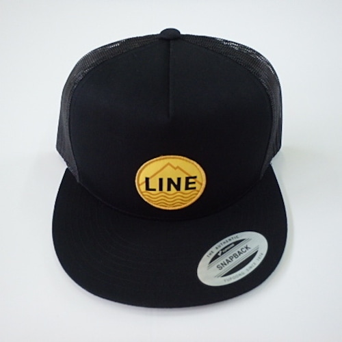 LINE：TRAVERSE TRUCKER CAP BLACK  キャップ  スナップバック