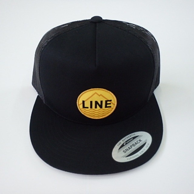 LINE：TRAVERSE TRUCKER CAP BLACK  キャップ  スナップバック