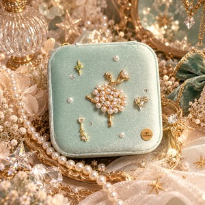 【Ballet de  Bijou】White Flower skirt  （Colorful stone）｜Macaron  Box