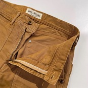 SPELLBOUND スペルバウンド ダック生地 コットン ワーク パンツ ボトムス サイズ 30 /キャメル系/メンズ/日本製/ドミンゴ