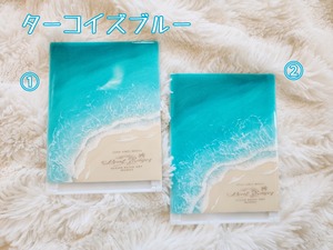 481.オーシャンレジンアート コンパクトミラー