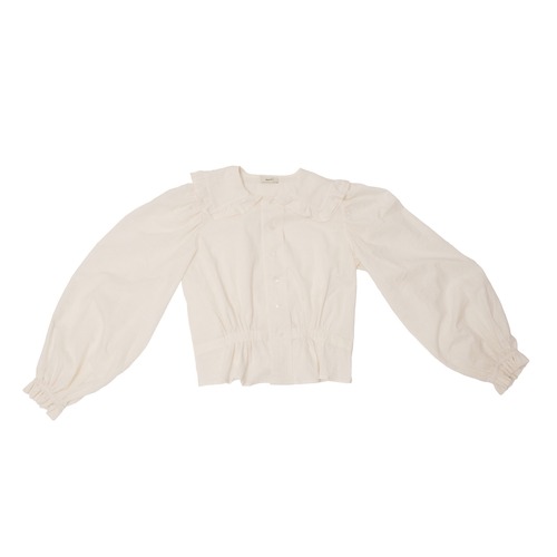 Fishtail blouse/white