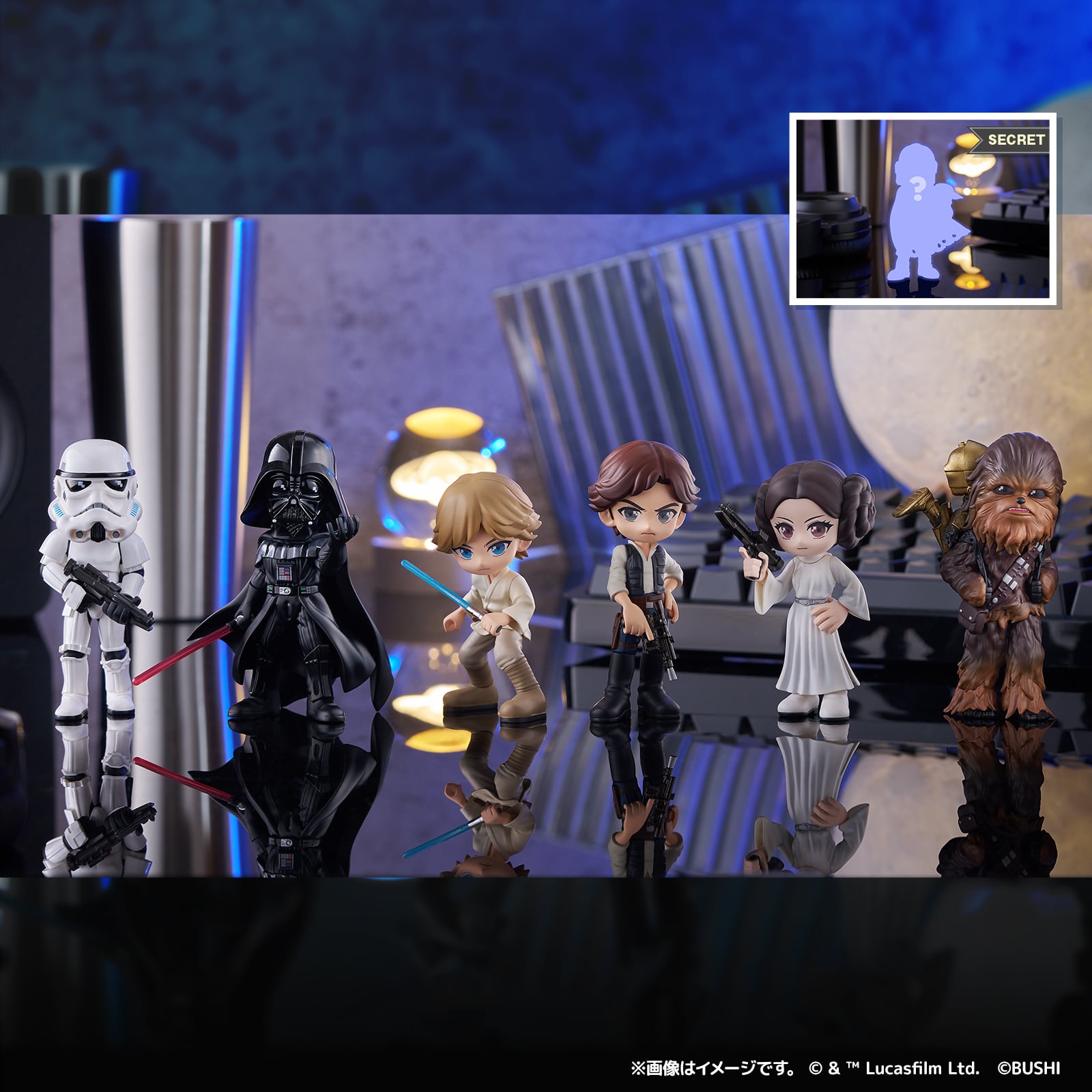 【シリアルナンバー入り】スター・ウォーズ フィギュア 3点セット スター・ウォーズ PalVerse BOX | あるじゃんマーケット
