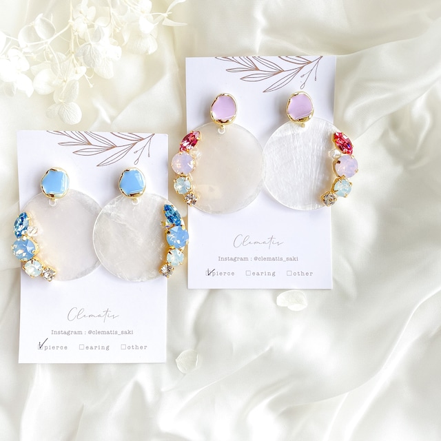 ◇B-9 小さな宝石箱 /ピアス