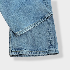 【LEVI'S】505 メキシコ製 デニム ジーパン ジーンズ テーパード ジッパーフライ W33 L32 リーバイス US古着