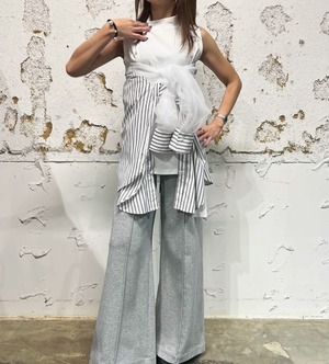 リズレイ RISLEY risley レイヤードシャツ