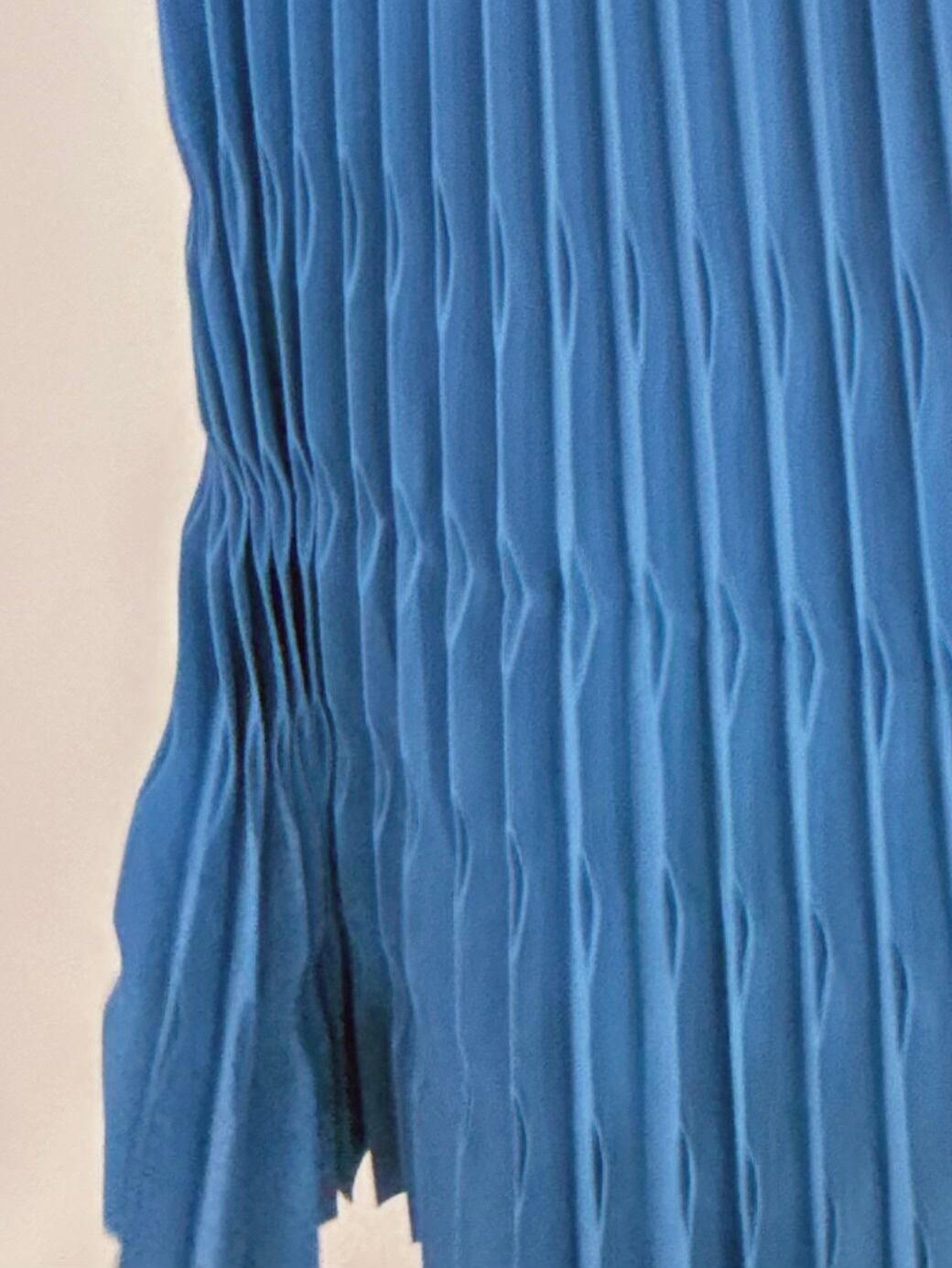 プリースカートブルー　9900