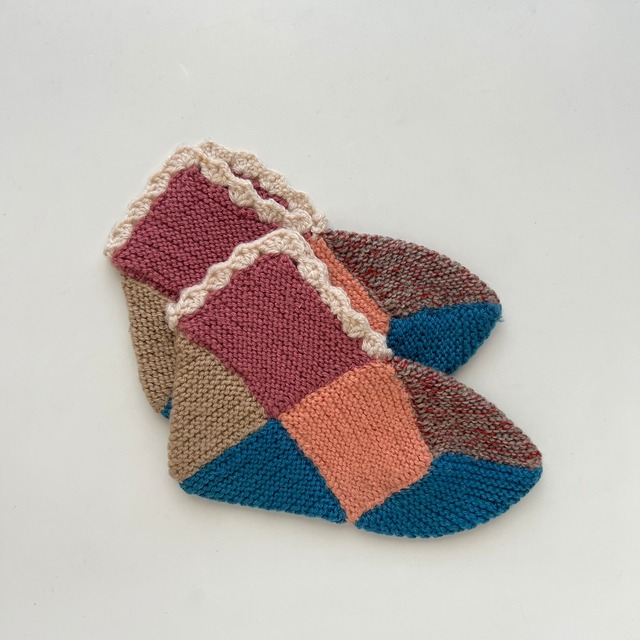 Villasukat / Hand Knitted Room Socks