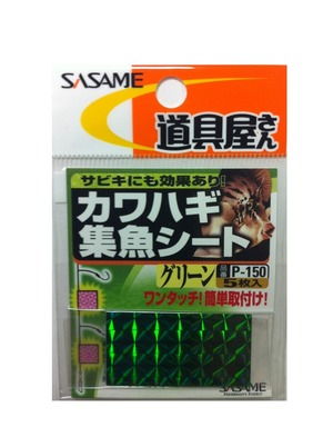 【新着特価】ささめ針(SASAME) P-150 道具屋 カワハギ集魚シート グリーン