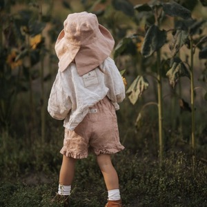 フリルショートパンツ【7月下旬お届け】SHÓMKA / LINEN SHORTS 'DANCER'