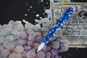 シュクルガラスペン (Kemmy’sLaboコラボ)  Vintage Denim  ヴィンテージ・デニム