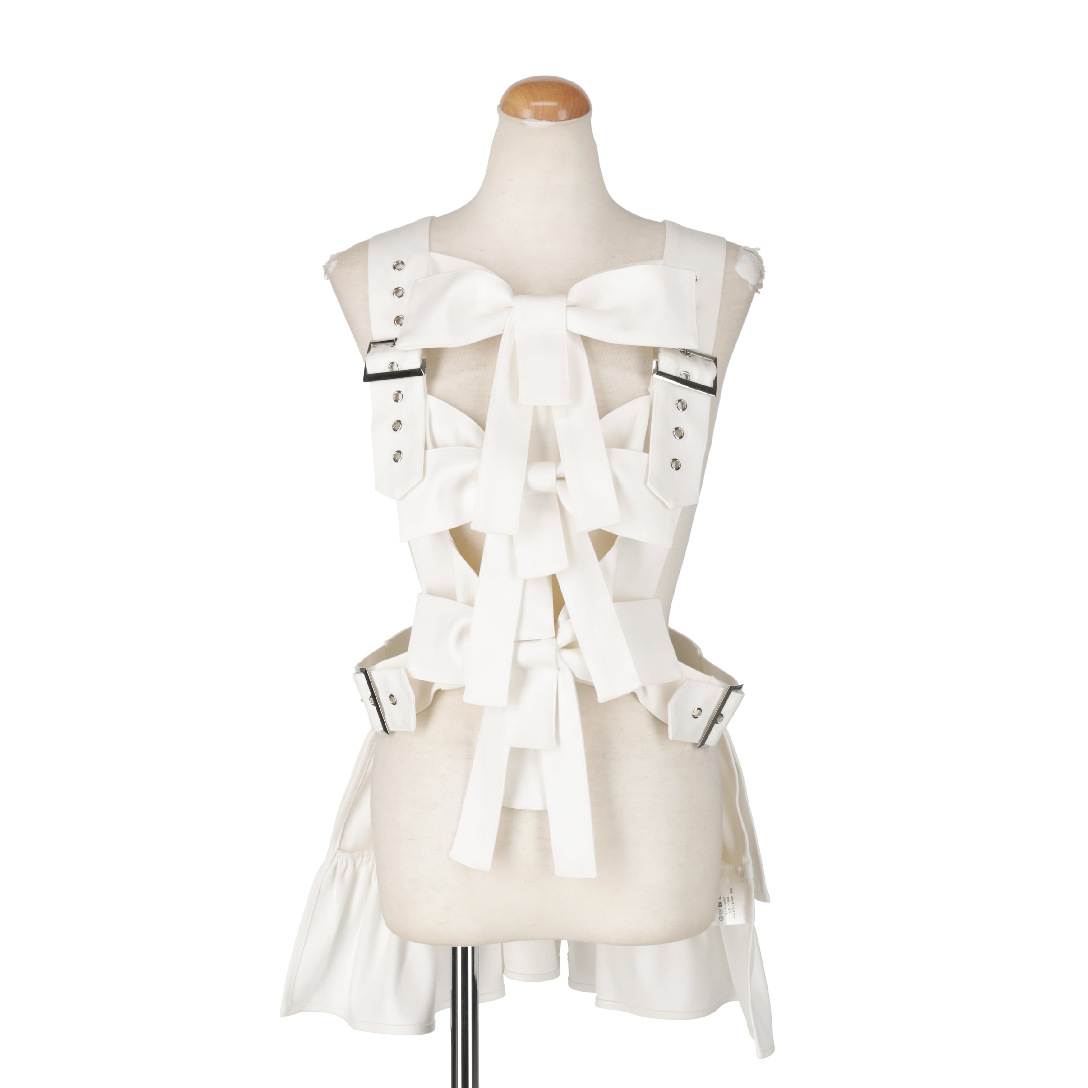 フロントリボンハーネス　WHITE