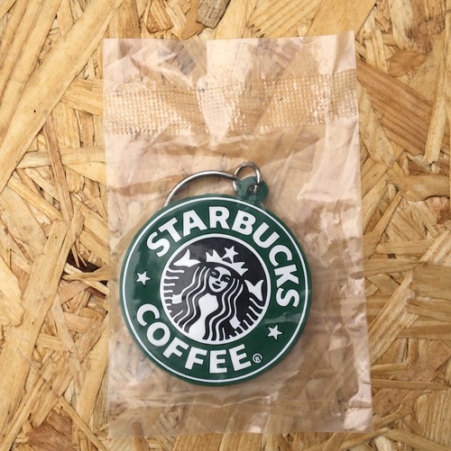 【DEADSTOCK・90's〜00's】STARBUCKS ORIGINAL RUBBER KEYCHAIN / SIREN