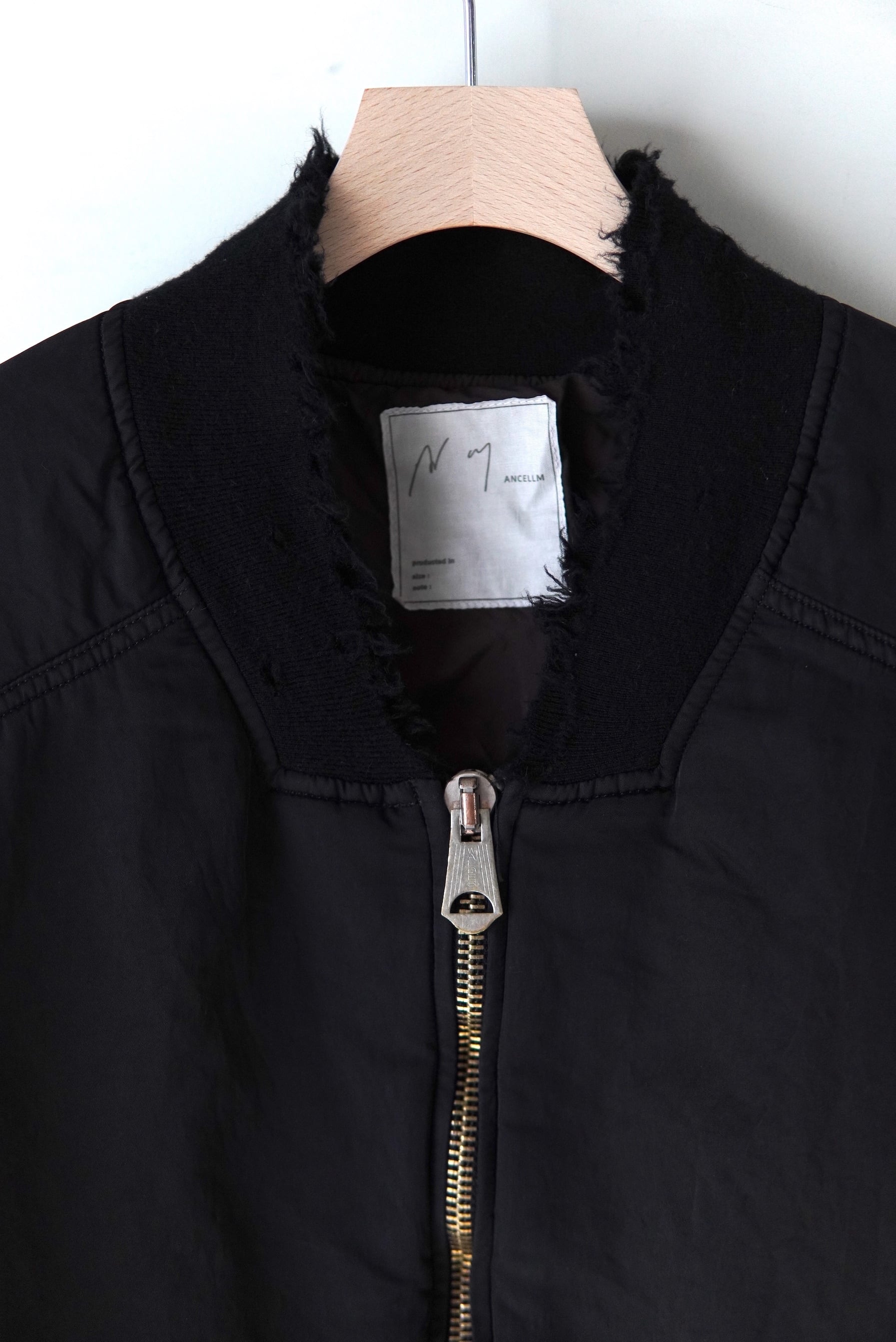 ANCELLM / FADED BOMBER JACKET / ANC-JK53 | POETRY