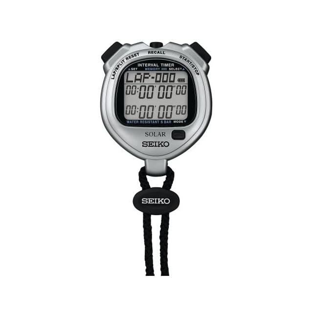 SEIKO セイコー ストップウォッチ ソーラー 大容量300メモリー 時計