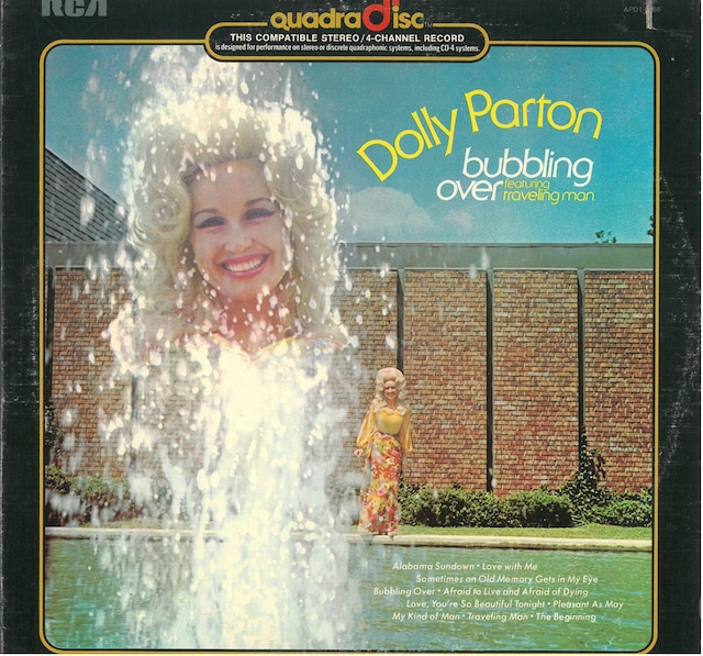 DOLLY PARTON / BUBBLING OVER (LP) USA盤