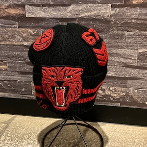 RALPH LAUREN KNIT CAP TIGER PATCH